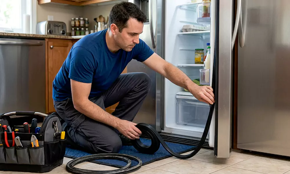 Refrigerator Door Seal Replacement in Shelton, CT